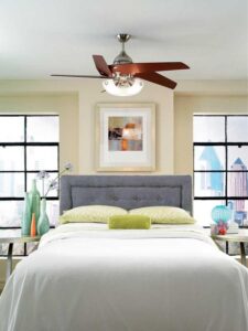 Use a Ceiling Fan for Simple, Efficient Cooling Image